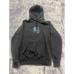 The North Face Walls Are Meant For Climbing Hoodie Unisex XS Black Graphic